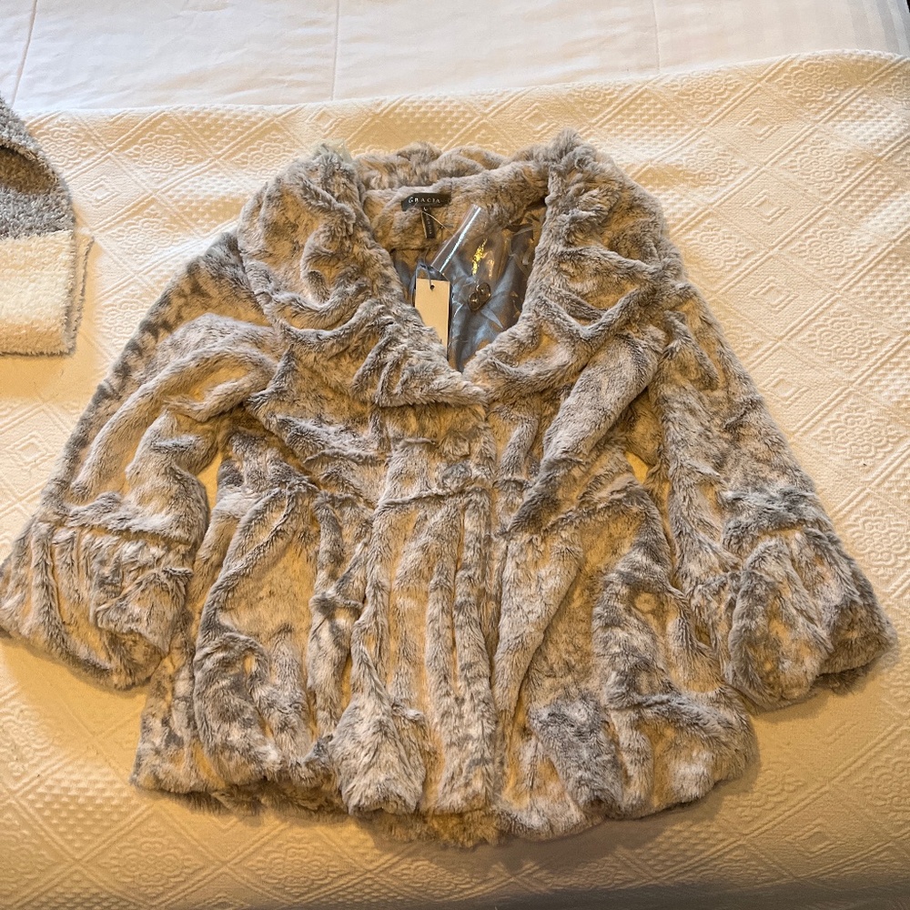 Gracia faux fur jacket